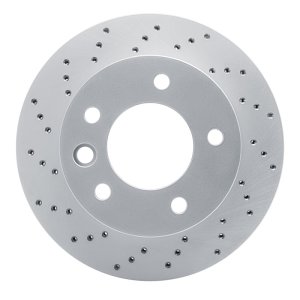 Dodge Sprinter 2500 Brake Rotor (1) - Front Left - DFC - Drilled Geoperformance - `02-`06