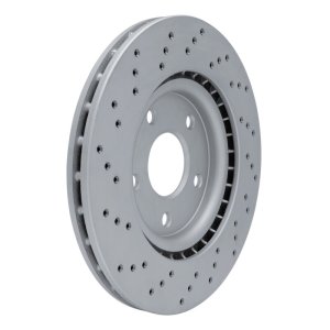 Chrysler Town & Country Brake Rotor (1) - Front Right - DFC - Geoperf Drilled - `12-`25