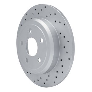 Dodge Durango Brake Rotor (1) - Rear Left - DFC - Geoperformance Drilled - `11-`22