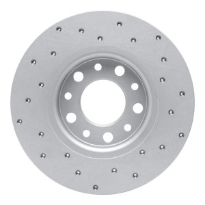 Chrysler 200 Brake Rotor (1) - Rear Left - DFC - Geoperformance Drilled - `14-`22