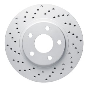 Buick Riviera Brake Rotor (1) - Front Left - DFC - Drilled Geoperformance - `97-`05