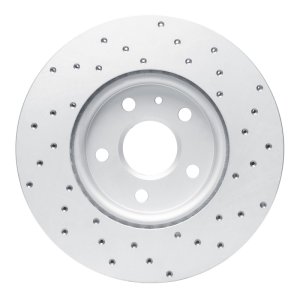 Buick Regal Brake Rotor (1) - Front Left - DFC - Geoperf Rotors - Drilled - `10-`25