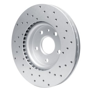 Buick Regal Brake Rotor (1) - Front Left - DFC - Geoperf Rotors - Drilled - `10-`25