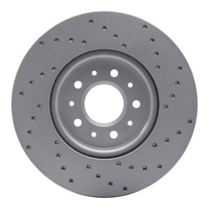 Buick Lacrosse Brake Rotor (1) - Front Left - DFC - Drilled Geoperformance - `16-`21 Buick Lacrosse Brake Rotor (1) - Front Left - DFC - Drilled Geoperformance - `16-`21