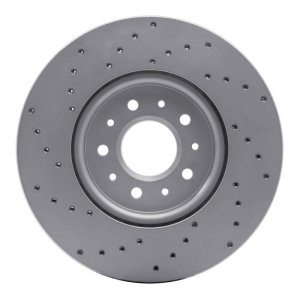Buick Regal Tourx Brake Rotor (1) - Front Right - DFC - Drilled Geoperformance Rotor - `16-`21