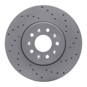 Buick Regal Tourx Brake Rotor (1) - Front Right - DFC - Drilled Geoperformance Rotor - `16-`21