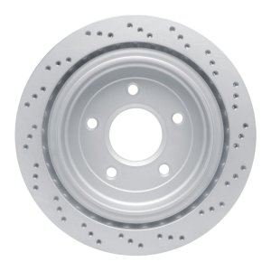 Cadillac Xlr Brake Rotor (1) - Rear Left - DFC - Drilled Geoperformance Rotor - `97-`13