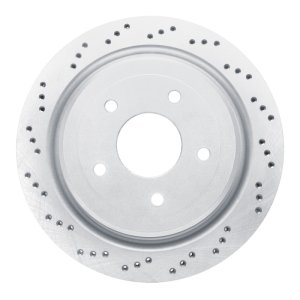 Cadillac Xlr Brake Rotor (1) - Rear Left - DFC - Drilled Geoperformance Rotor - `97-`13