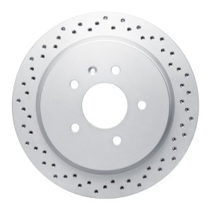 Cadillac Cts Brake Rotor (1) - Rear Left - DFC - Drilled Geoperformance - `03-`11 Cadillac Cts Brake Rotor (1) - Rear Left - DFC - Drilled Geoperformance - `03-`11