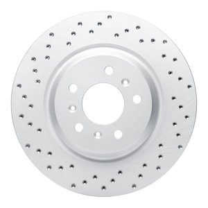 Buick Lucerne Brake Rotor (1) - Front Left - DFC - Drilled Geoperformance - `06-`16