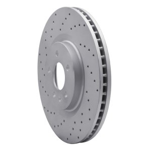 Cadillac Cts Brake Rotor (1) - Rear Left - DFC - Geoperformance Drilled - `08-`19