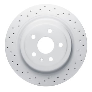 Cadillac Cts Brake Rotor (1) - Rear Left - DFC - Drilled Geoperformance - `08-`14 Cadillac Cts Brake Rotor (1) - Rear Left - DFC - Drilled Geoperformance - `08-`14