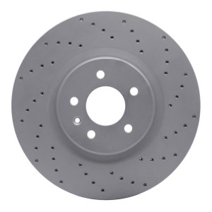 Buick Regal Sportback Brake Rotor (1) - Front Right - DFC - Drilled Geoperformance Rotor - `16-`20