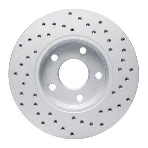 Chevrolet Malibu Brake Rotor (1) - Front Left - DFC - Geoperformance Drilled - `04-`08 Chevrolet Malibu Brake Rotor (1) - Front Left - DFC - Geoperformance Drilled - `04-`08