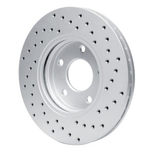 Chevrolet Malibu Brake Rotor (1) - Front Left - DFC - Geoperformance Drilled - `04-`08 Chevrolet Malibu Brake Rotor (1) - Front Left - DFC - Geoperformance Drilled - `04-`08