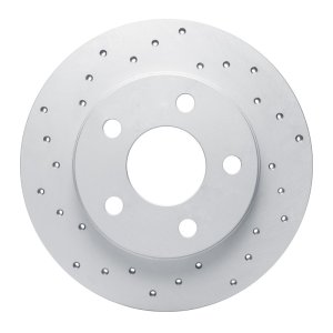 Buick Allure Brake Rotor (1) - Rear Left - DFC - Drilled Geoperformance - `04-`16