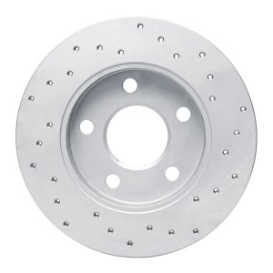 Buick Allure Brake Rotor (1) - Rear Left - DFC - Drilled Geoperformance - `04-`16