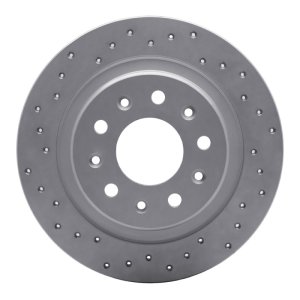 Buick Envision Brake Rotor (1) - Rear Left - DFC - Drilled Geoperformance - `16-`25