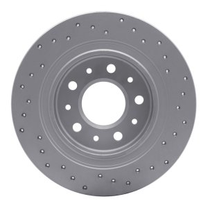 Buick Envision Brake Rotor (1) - Rear Left - DFC - Drilled Geoperformance - `16-`25
