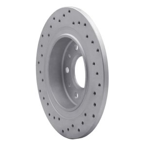 Buick Regal Tourx Brake Rotor (1) - Rear Right - DFC - Drilled Geoperformance - `16-`25