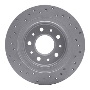 Buick Regal Tourx Brake Rotor (1) - Rear Right - DFC - Drilled Geoperformance - `16-`25
