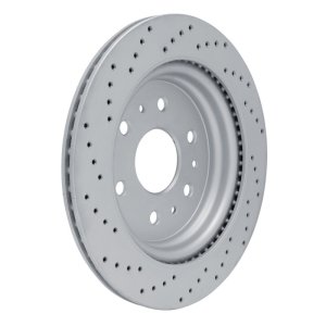 Cadillac Escalade Brake Rotor (1) - Rear Right - DFC - Drilled Geoperformance - `19-`26