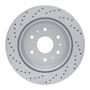 Cadillac Escalade Brake Rotor (1) - Rear Right - DFC - Drilled Geoperformance - `19-`26