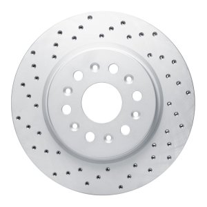 Buick Enclave Brake Rotor (1) - Rear Left - DFC - Drilled Geoperformance - `17-`26