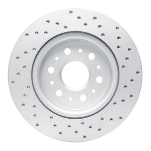 Buick Enclave Brake Rotor (1) - Rear Left - DFC - Drilled Geoperformance - `17-`26