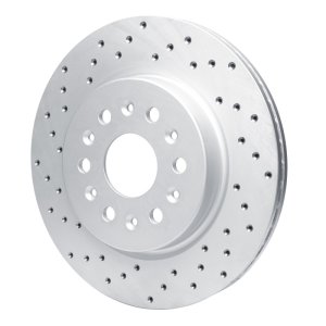 Buick Enclave Brake Rotor (1) - Rear Left - DFC - Drilled Geoperformance - `17-`26