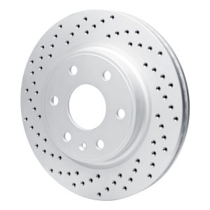 Buick Enclave Brake Rotor (1) - Front Left - DFC - Drilled Geoperformance - `07-`17