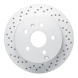 Chevrolet Equinox Brake Rotor (1) - Rear Left - DFC - Drilled Geoperformance - `10-`17 Chevrolet Equinox Brake Rotor (1) - Rear Left - DFC - Drilled Geoperformance - `10-`17