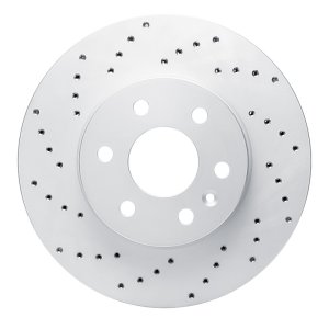 Chevrolet Colorado Brake Rotor (1) - Front Left - DFC - Drilled Geoperformance - `15-`20