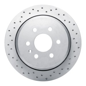 Chevrolet Colorado Brake Rotor (1) - Rear Left - DFC - Drilled Geoperformance - `15-`20