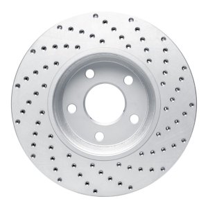 Chevrolet Hhr Brake Rotor (1) - Front Left - DFC - Geoperformance Drilled - `04-`12