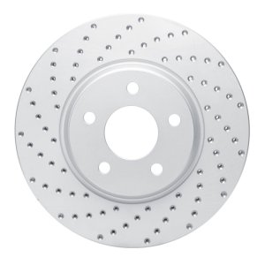 Chevrolet Hhr Brake Rotor (1) - Front Left - DFC - Geoperformance Drilled - `04-`12