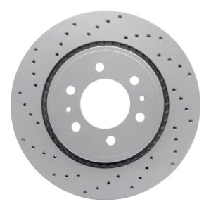 Ford F-150 Brake Rotor (1) - Front Left - DFC - Drilled Geoperformance - `07-`21