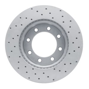 Ford F-350 Super Duty Brake Rotor (1) - Front Left - DFC - Drilled Geoperformance Rotor - `12-`25