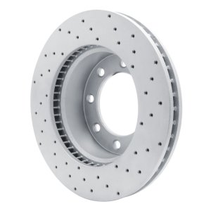 Ford F-350 Super Duty Brake Rotor (1) - Front Left - DFC - Drilled Geoperformance Rotor - `12-`25