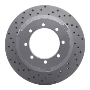 Ford F-350 Super Duty Brake Rotor (1) - Rear Left - DFC - Geoperformance, Drilled - `11-`22