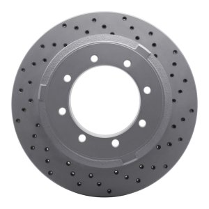 Ford F-350 Super Duty Brake Rotor (1) - Rear Right - DFC - Geoperformance Drilled - `11-`22