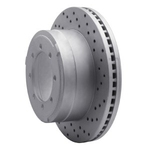 Ford F-350 Super Duty Brake Rotor (1) - Rear Right - DFC - Geoperformance Drilled - `11-`22