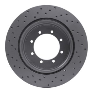 Ford F-350 Super Duty Brake Rotor (1) - Rear Right - DFC - Geoperformance Drilled - `11-`22