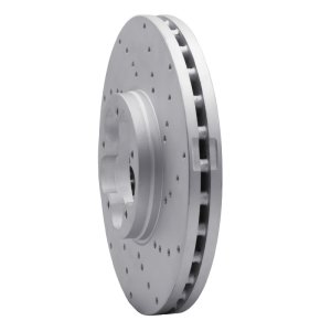 Ford Transit Brake Rotor (1) - Front Right - DFC - Drilled Geoperformance - `14-`19