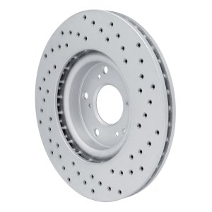 Acura Csx Brake Rotor (1) - Front Left - DFC - Geoperformance Drilled - `02-`15