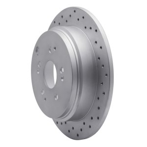 Honda Odyssey Brake Rotor (1) - Rear Left - DFC - Drilled Geoperformance - `02-`04 Honda Odyssey Brake Rotor (1) - Rear Left - DFC - Drilled Geoperformance - `02-`04