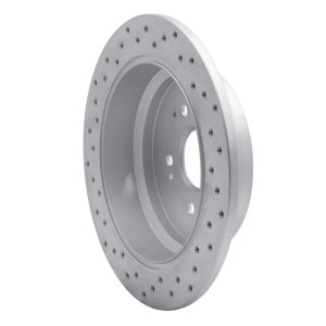 Honda Odyssey Brake Rotor (1) - Rear Right - DFC - Drilled Geoperformance - `02-`04 Honda Odyssey Brake Rotor (1) - Rear Right - DFC - Drilled Geoperformance - `02-`04