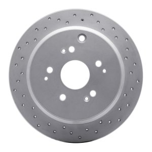 Honda Odyssey Brake Rotor (1) - Rear Right - DFC - Drilled Geoperformance - `02-`04 Honda Odyssey Brake Rotor (1) - Rear Right - DFC - Drilled Geoperformance - `02-`04