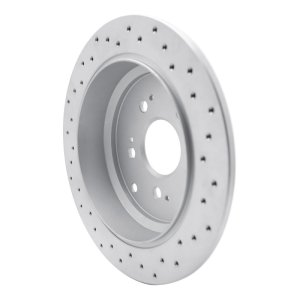 Honda Odyssey Brake Rotor (1) - Rear Left - DFC - Drilled Geoperformance - `05-`10