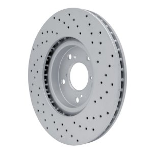 Acura Zdx Brake Rotor (1) - Front Left - DFC - Drilled Geoperformance - `07-`20 Acura Zdx Brake Rotor (1) - Front Left - DFC - Drilled Geoperformance - `07-`20